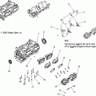700/900 RMK - S06PK7HS Crankcase / throttle body mounting