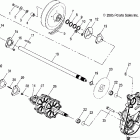 500 INDY - S06NB4BS Приводной вал