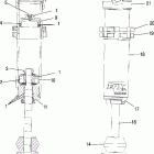 700 HO FUSION F/O - S06MP7HS Shock, front track (fox m-10 / 7043123)