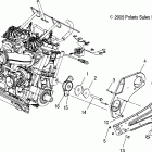 700 CLASSIC - S06PD7HS Engine mounting lh