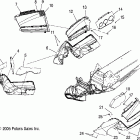 700 HO TOURING - S06PT7HS Крылья и задняя панель