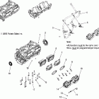 900 SWITCHBACK - S06PS8DS Crankcase / throttle body mounting