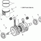 600 CLASSIC - S06ND6ES Поршень и коленвал