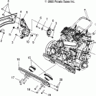 700 HO FUSION F/O - S06MP7HS Engine mounting rh and front
