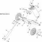 700 HO TOURING - S06PT7HS Torque arm, rear (m-10)