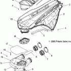700 HO TOURING - S06PT7HS Система впуска воздуха