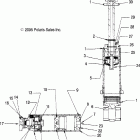 700 HO FUSION F/O - S06MP7HS Shock, front track, internal components (walker ev...