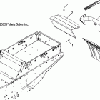 700 HO TOURING - S06PT7HS Бампер , брызговик