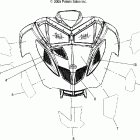 700 HO FUSION F/O - S06MP7HS Шумавая и тепловая защита капота