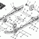 700 HO FUSION F/O - S06MP7HS Suspension, rear (m-10)