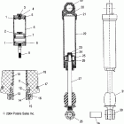 700/800 XC SP M-10 F/O - S05NE7CS Shock (rear track)(m-10)