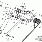 600/800 SWITCHBACK F/O - S05NS6ES Rear torque arm