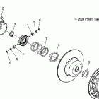 900 RMK ALL OPTIONS - S05PL8/PM8/PN8 Привод сцепления