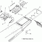 900 RMK ALL OPTIONS - S05PL8/PM8/PN8 Шасси , задняя часть