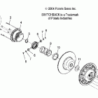 900 SWITCHBACK - S05PS8DS Привод сцепления