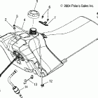 900 RMK ALL OPTIONS - S05PL8/PM8/PN8 Топливный бак