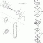 WIDETRAK LX - S05SU4BS Water pump / fuel pump