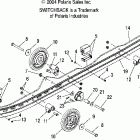 900 SWITCHBACK - S05PS8DS Rail assembly