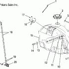 600 CLASSIC - S05ND6ES Топливный бак