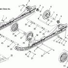 700/800 XC SP M-10 F/O - S05NE7CS Rear suspension (m-10)