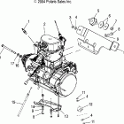 FRONTIER TOURING - S05NT7DS/DE Крепление двигателя