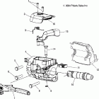 900 FUSION - S05MP8DS Master cylinder / lh control