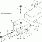 WIDETRAK LX - S05SU4BS Seat and gas tank