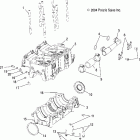 700/800 XC SP M-10 F/O - S05NE7CS Crankcase (800)
