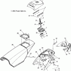 700/800 XC SP M-10 F/O - S05NE7CS Seat, adjustable