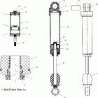 500/600 XC SP EDGE/M-10 - S04NP5CS Shock (rear track)(m-10)(ace)