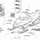 600/700/800 SWITCHBACK - S04NS6ES Наклейки