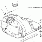 FRONTIER CLASSIC - S04ND7DS Gas tank
