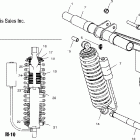 600 CLASSIC - S04ND6ES Rear torque arm