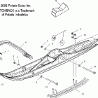 600/700/800 SWITCHBACK - S04NS6ES Лыжа
