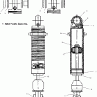 600/700/800 CLASSIC TOURING/INT'L - S04NT6ES/EE Rear track shock