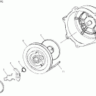 600/700/800 CLASSIC TOURING/INT'L - S04NT6ES/EE Recoil starter (600)