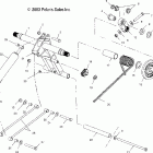 500/600 XC SP EDGE/M-10 - S04NP5CS Rear torque arm (edge)