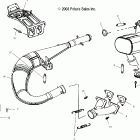 SPORT TOURING/INT'L - S04NU5BS/BE Глушитель
