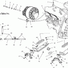 SPORT TOURING/INT'L - S04NU5BS/BE Крепление двигателя