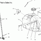 600 CLASSIC - S04ND6ES Топливный бак