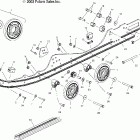 550 CLASSIC EDGE - S04ND5BS Рельс и компоненты