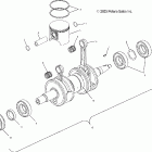 600/700/800 RMK F/O - S04NK6ES Piston and crankshaft (700 / 800)
