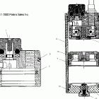500/600 XC SP EDGE/M-10 - S04NP5CS Shock compression damping reservoir (edge)