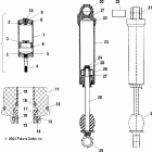 700/800 CLASSIC - S04ND7CS/8CS Shock (rear track)(m-10 ace)