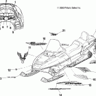 TRAIL TOURING/INT'L - S04NT5BS/BE Наклейки