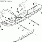 TRAIL TOURING/INT'L - S04NT5BS/BE Лыжа