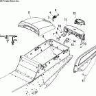 TRAIL TOURING/INT'L - S04NT5BS/BE Задний фонарь , кофр