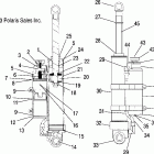 800 PRO XR - S04NZ8CS Rear track shock