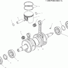 600/700/800 CLASSIC TOURING/INT'L - S04NT6ES/EE Piston and crankshaft (700)