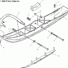 600/700/800 CLASSIC TOURING/INT'L - S04NT6ES/EE Лыжа
